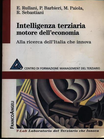 Intelligenza terziaria motore dell'economia - copertina