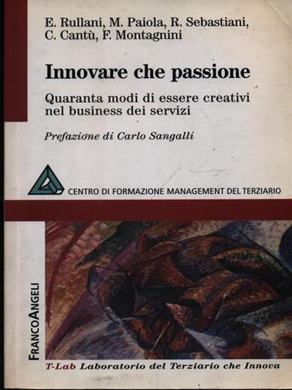 Innovare che passione - copertina