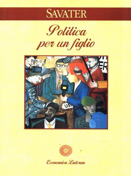 Politica per un figlio - Fernando Savater - copertina