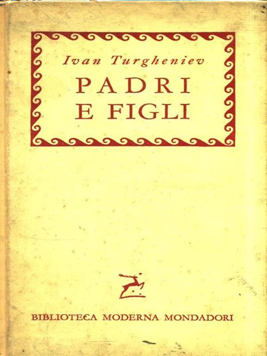 Padri e figli - Ivan Turgenev - copertina