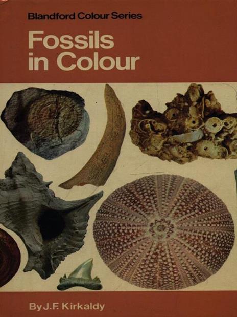 Fossils in colour - J.F. Kirkaldy - copertina