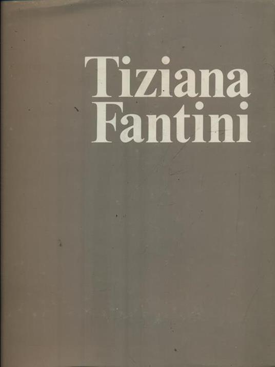 Tiziana Fantini - copertina