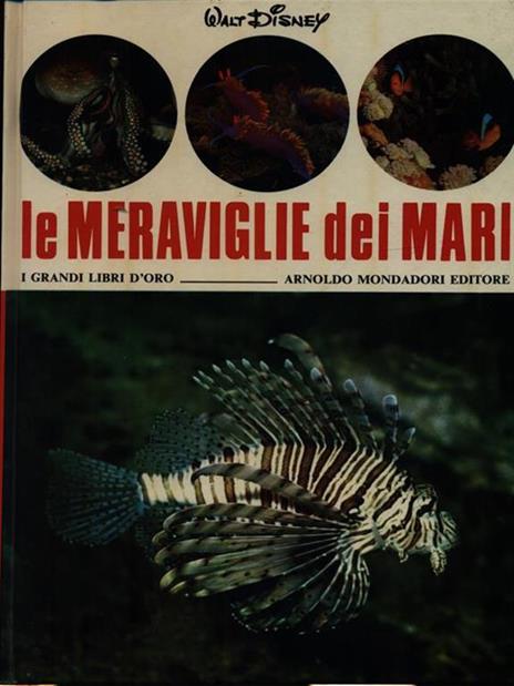 Le meraviglie dei mari - Walt Disney - copertina