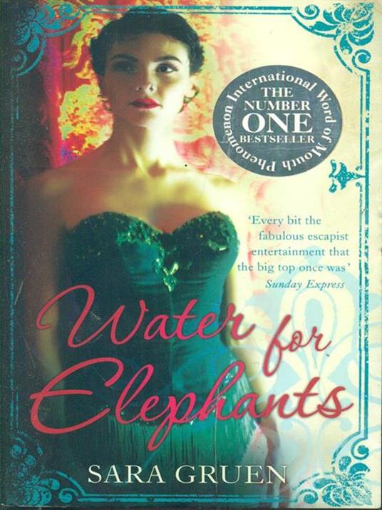 water for elephants - Sara Gruen - copertina