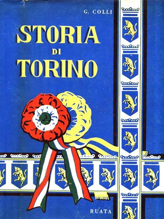 Storia di Torino - Giuseppe Colli - copertina