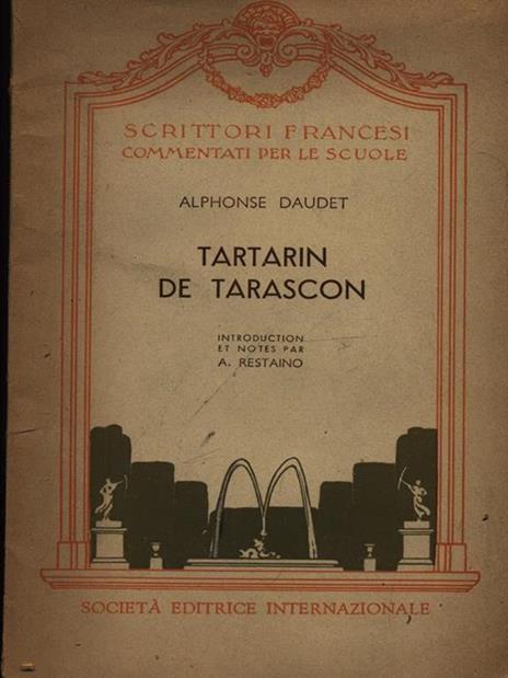 Tartarin de Tarascon - Alphonse Daudet - copertina