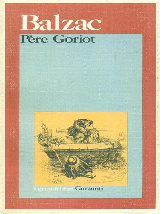 Père Goriot - Honoré de Balzac - copertina