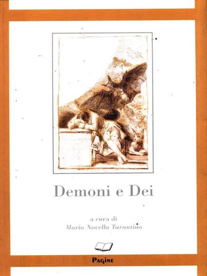 Demoni e Dei - Maria Novella Tarantino - copertina