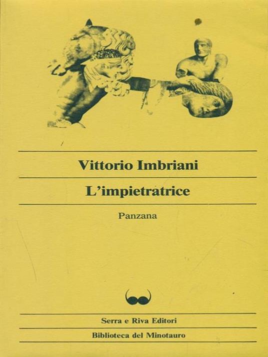 L' impietratrice - Vittorio Imbriani - copertina