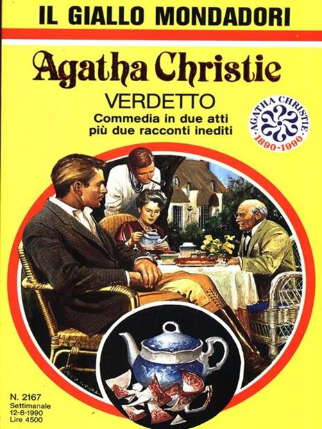 Verdetto - Agatha Christie - copertina