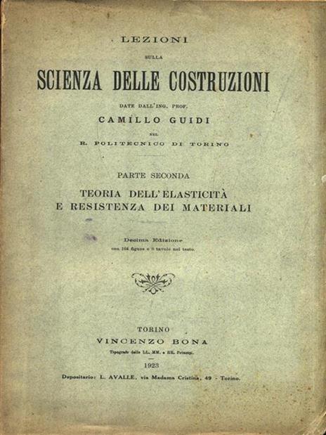 Lezioni sulla Scienza delle Costruzioni. Parte II - Vincenzo Guidi - 2