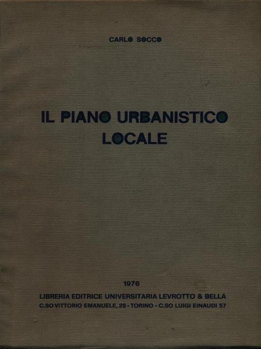 Il piano urbanistico locale - Carlo Socco - 4