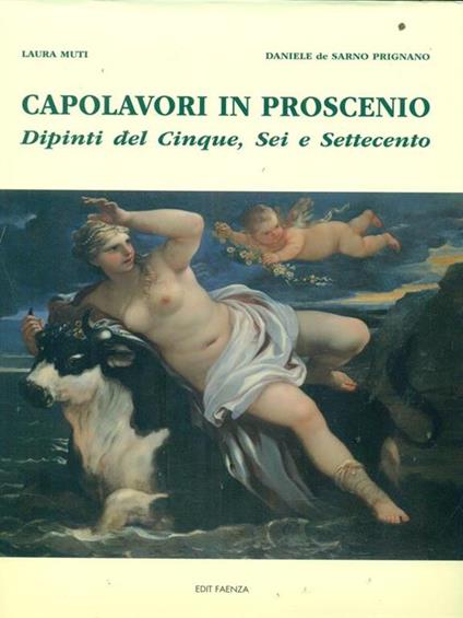 Capolavori in proscenio. Dipinti del Cinque, Sei e Settecento - Laura Muti,Daniele De Sarno Prignano - copertina