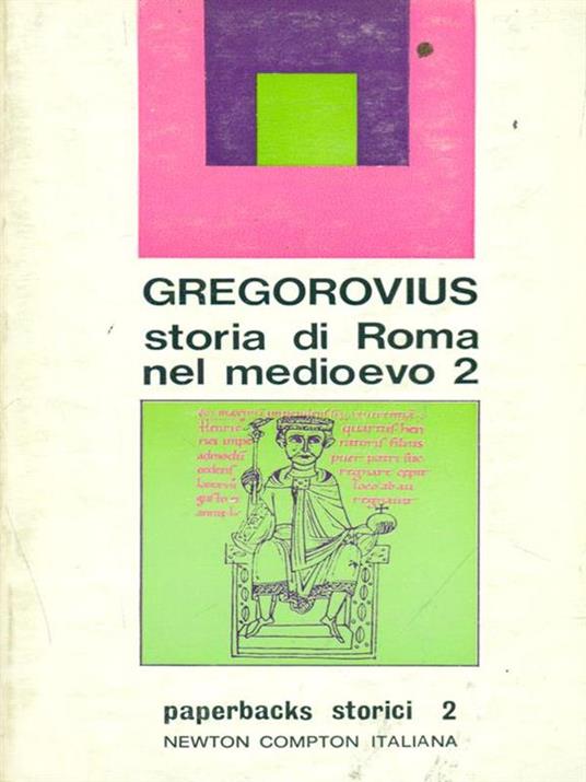 Storia di Roma nel Medioevo 2 - Ferdinand Gregorovius - copertina