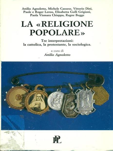 La religione popolare - copertina
