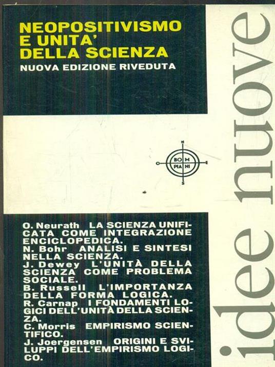 Neopositivismo e unità della scienza - copertina