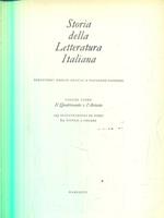 Storia della Letteratura Italiana. Volume terzo. Il Quattrocento e l'Ariosto