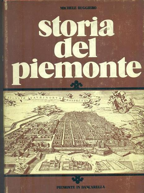 Storia del Piemonte - Michele Ruggiero - copertina