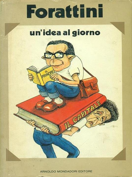 Un' idea al giorno - Giorgio Forattini - copertina