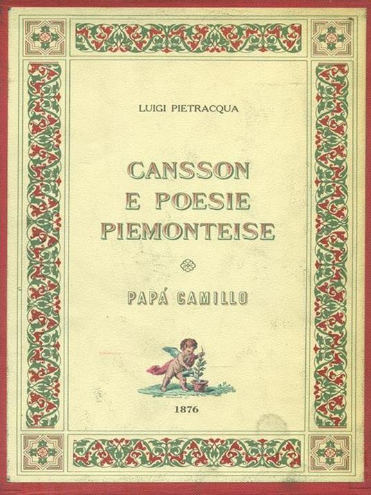 Cansson e poesie piemonteise. Papà Camillo - Luigi Pietracqua - 4