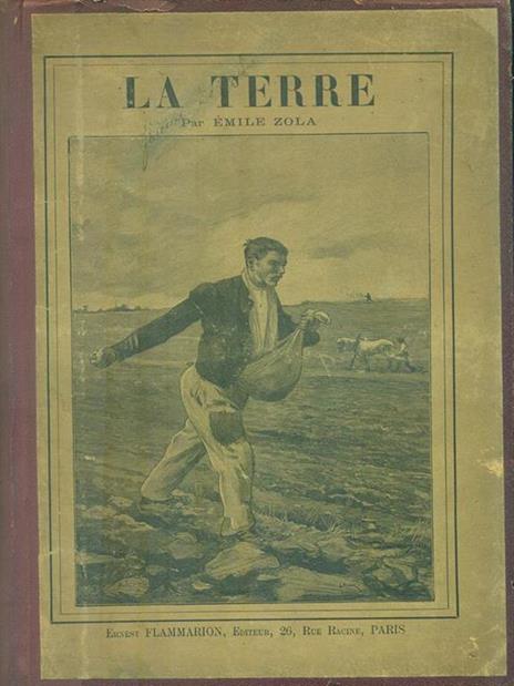 La terre - Émile Zola - copertina