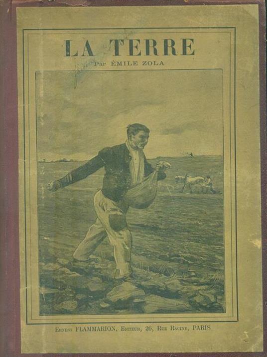 La terre - Émile Zola - copertina