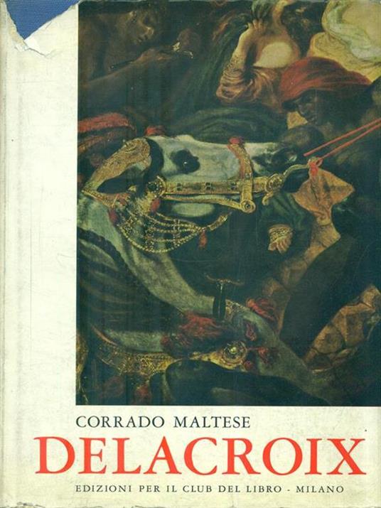 Delacroix - Corrado Maltese - copertina