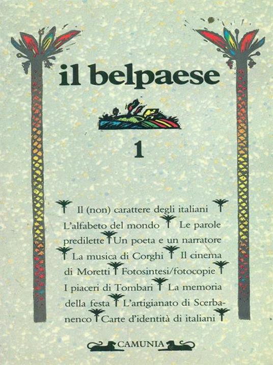 Il belpaese 1 - copertina