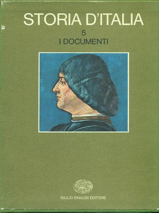 Storia d'Italia - copertina