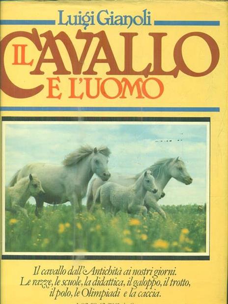 Il cavallo e l'uomo - Luigi Gianoli - copertina