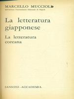 Le  letterature giapponese e coreana