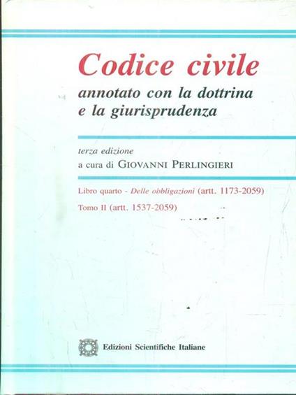 Codice civile 2010 - Pietro Perlingieri - copertina