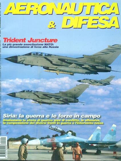 Aeronautica difesa 350 dicembre 2015 Libro Usato Edizioni