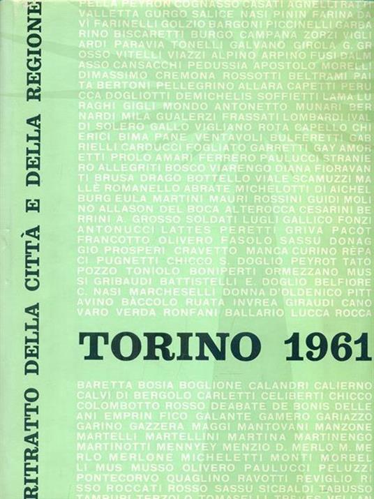 Torino 1961 - Ernesto Caballo - copertina