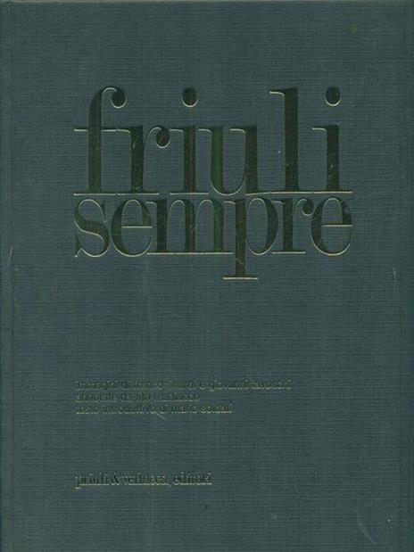 Friuli sempre - copertina