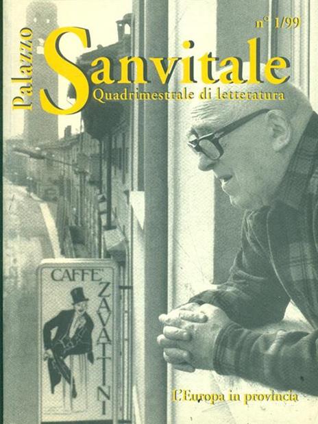 Palazzo Sanvitale n.1/99 - copertina