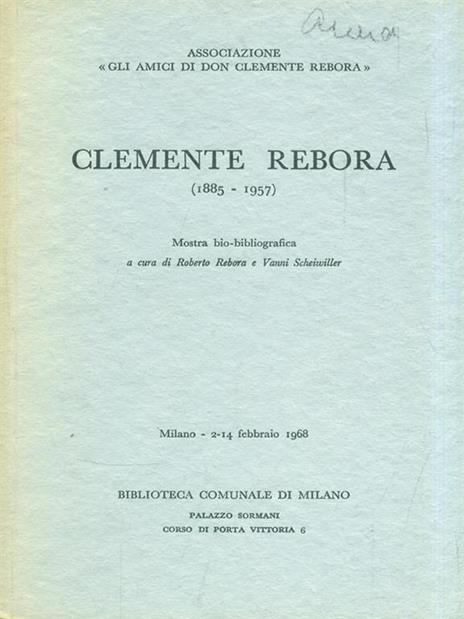Clemente Rebora (1885-1957) - Roberto Rebora - 4