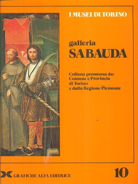 Galleria sabauda - copertina