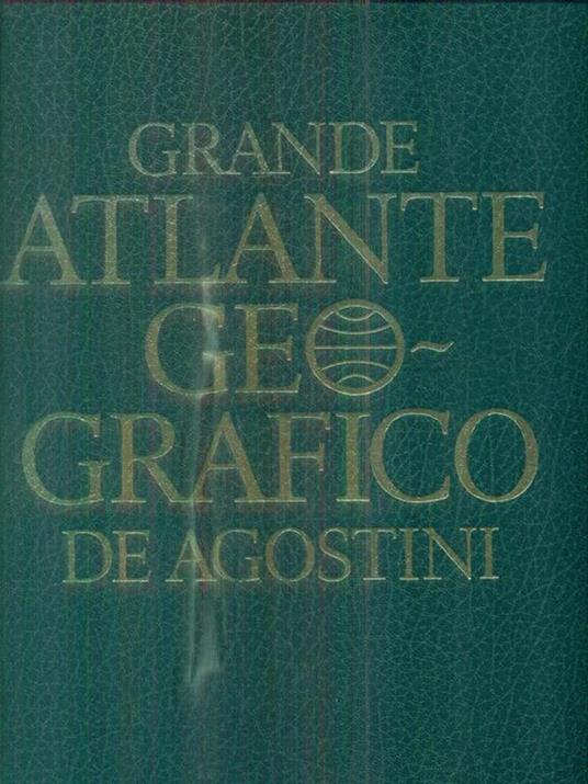 Grande atlante geografico De Agostini - copertina