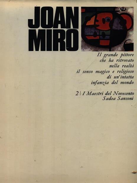 Joan Mirò - Mario Bucci - 2