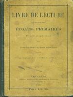 Livre de lecture a l'usage des écoles primaires