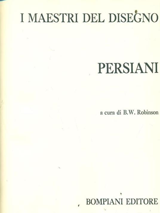 I maestri del disegno Persiani - B. W. Robinson - 3