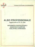 Albo professionale Aggiornato al 31-12-1991. Infermieri professionali