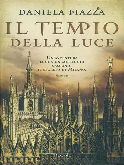 Il tempio della luce - Daniela Piazza - copertina