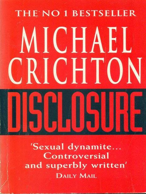 Disclosure - Michael Crichton - copertina