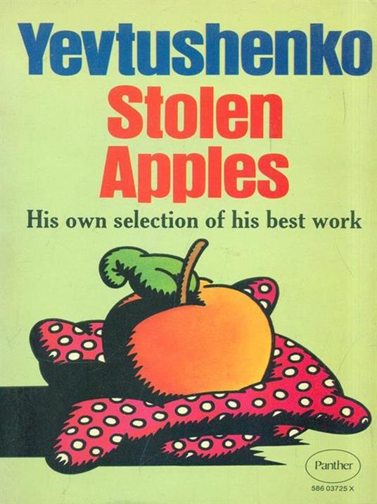 Stolen Apples - Yevgeny Yevtushenko - copertina