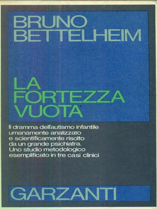 La fortezza vuota - Bruno Bettelheim - copertina