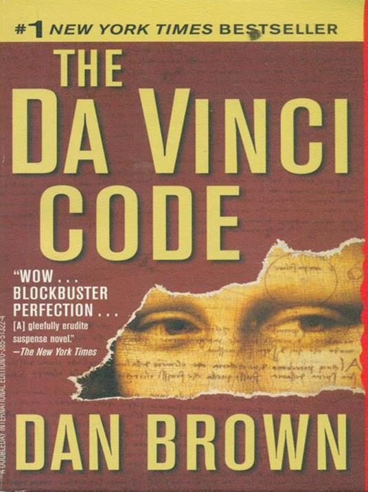 The Da Vinci Code - Dan Brown - copertina