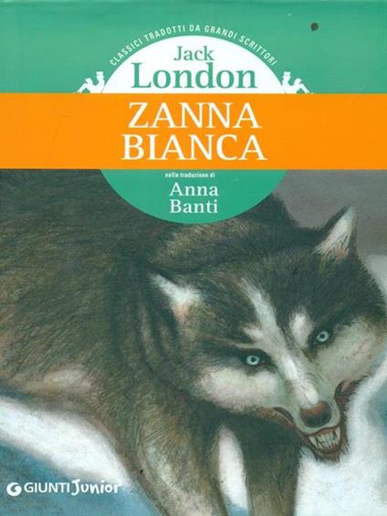 Zanna Bianca - Jack London - copertina