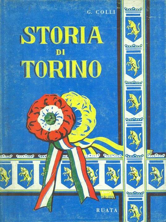 Storia di Torino - Giuseppe Colli - copertina